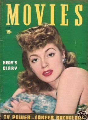 MODERN MOVIES (Ideal) magazine side cover June 1942