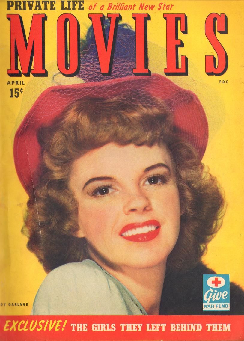 MODERN MOVIES (Ideal) magazine side cover April 1943