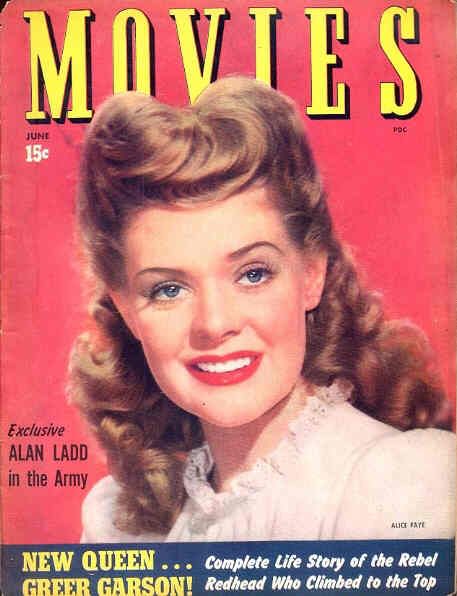 MODERN MOVIES (Ideal) magazine side cover June 1943
