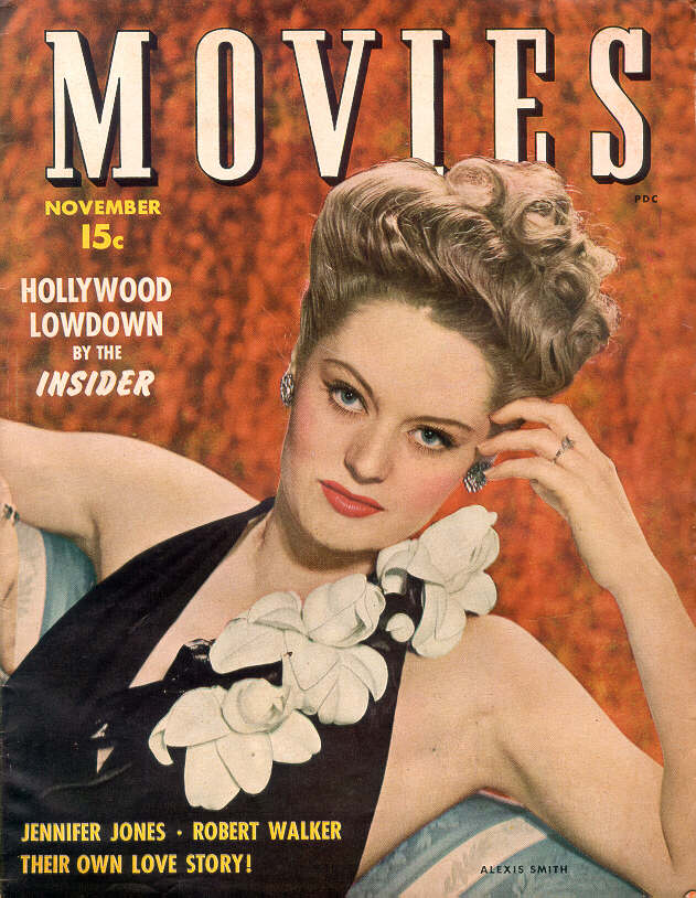MODERN MOVIES (Ideal) magazine side cover November 1943