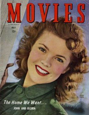 MODERN MOVIES (Ideal) magazine side cover May 1945