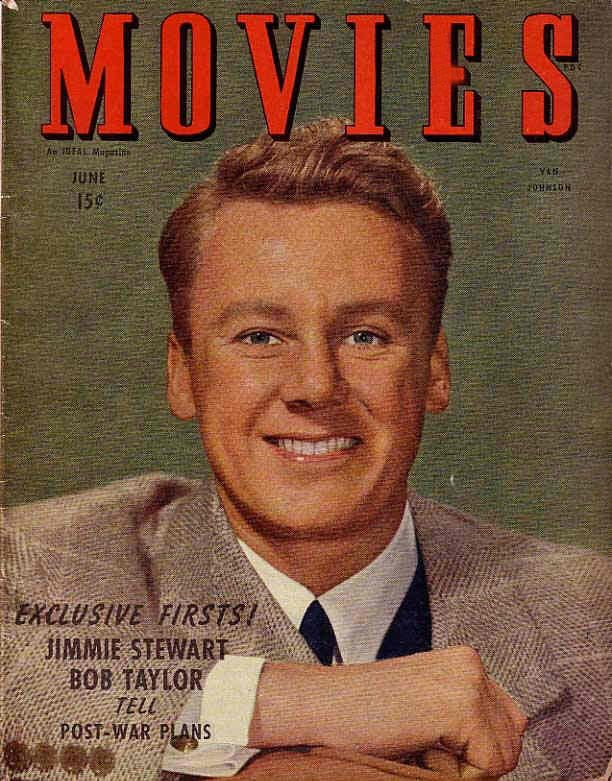 MODERN MOVIES (Ideal) magazine side cover June 1946