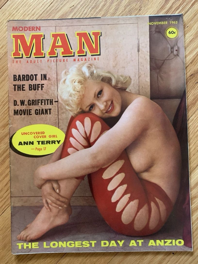 MODERN MAN magazine side cover  November 1963