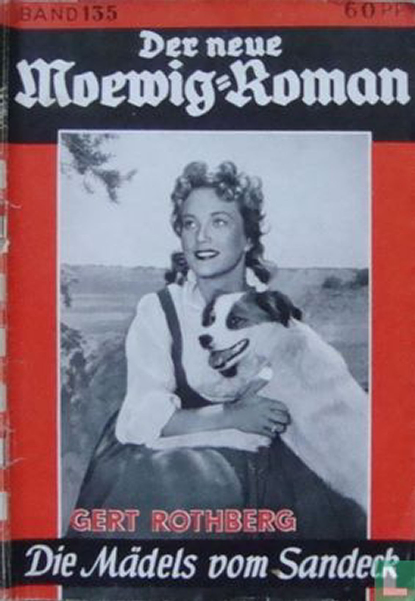 DER NEUE MOEWIG-ROMAN magazine cover Issue 135   