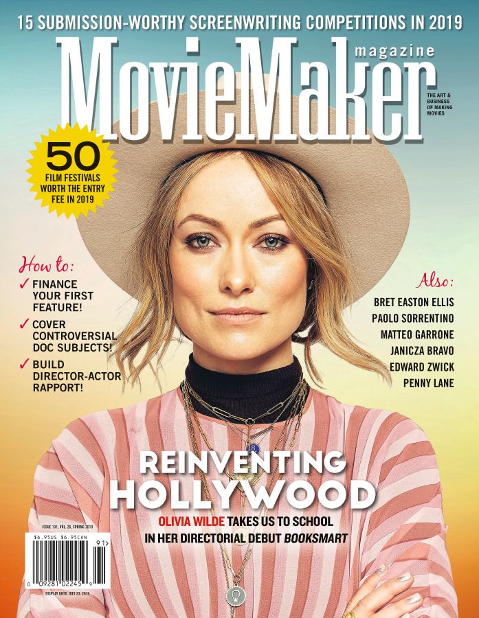 MOVIE MAKER magazine side cover Issue 131 Spring 2019