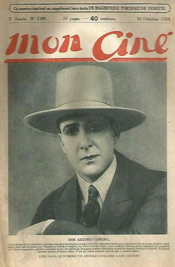 MON CINE magazine cover Issue 139 16 October 1924