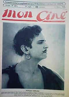 MON CINE magazine cover Issue 211 4 March 1926