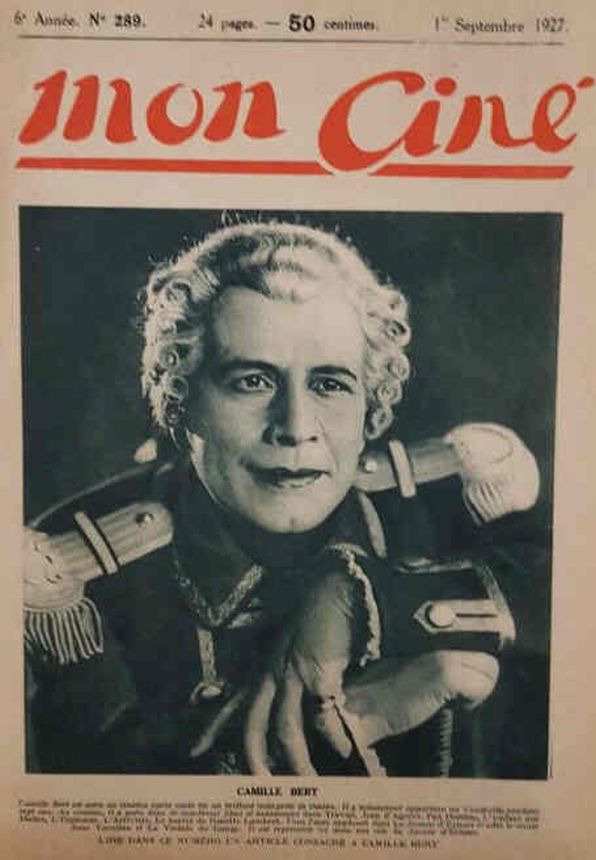 MON CINE magazine cover Issue 289 1 September 1927