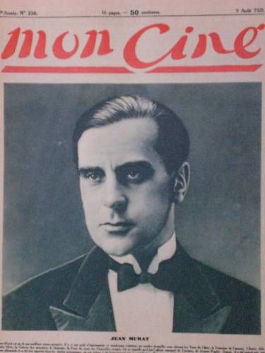 MON CINE magazine cover Issue 338 9 August 1928