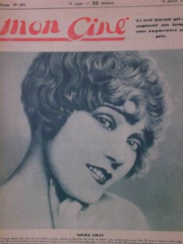 MON CINE magazine cover Issue 360 10 January 1929
