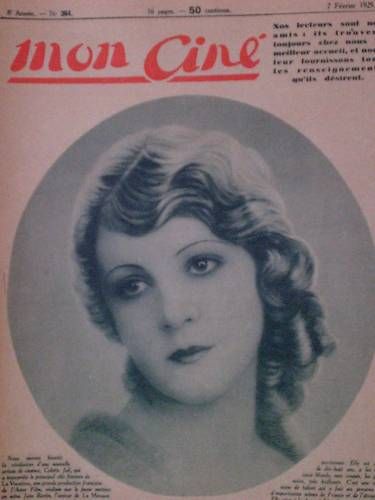 MON CINE magazine cover Issue 364 7 February 1929