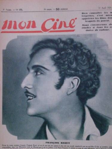 MON CINE magazine cover Issue 373 11 April 1929