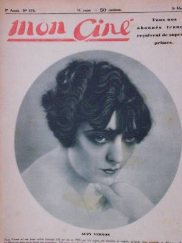 MON CINE magazine cover Issue 378 16 May 1929
