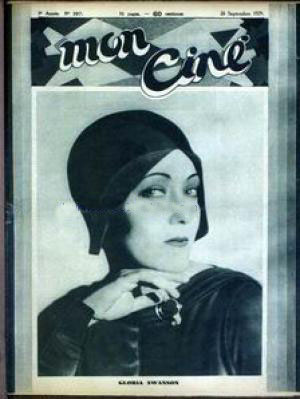 MON CINE magazine cover Issue 397 26 September 1929