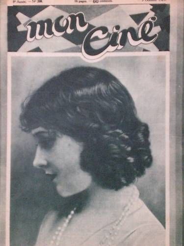 MON CINE magazine cover Issue 398 3 October 1929