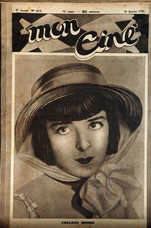MON CINE magazine cover Issue 413 16 January 1930