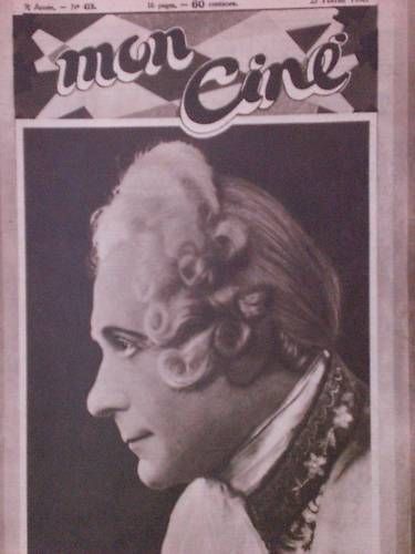 MON CINE magazine cover Issue 419 27 February 1930