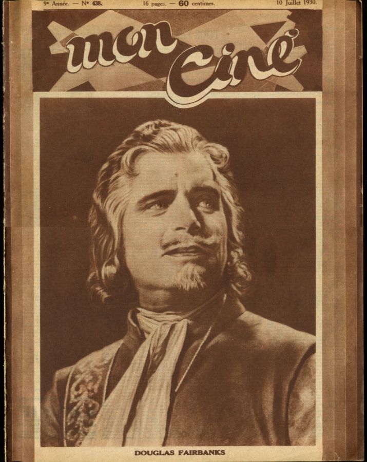 MON CINE magazine cover Issue 438 10 July 1930