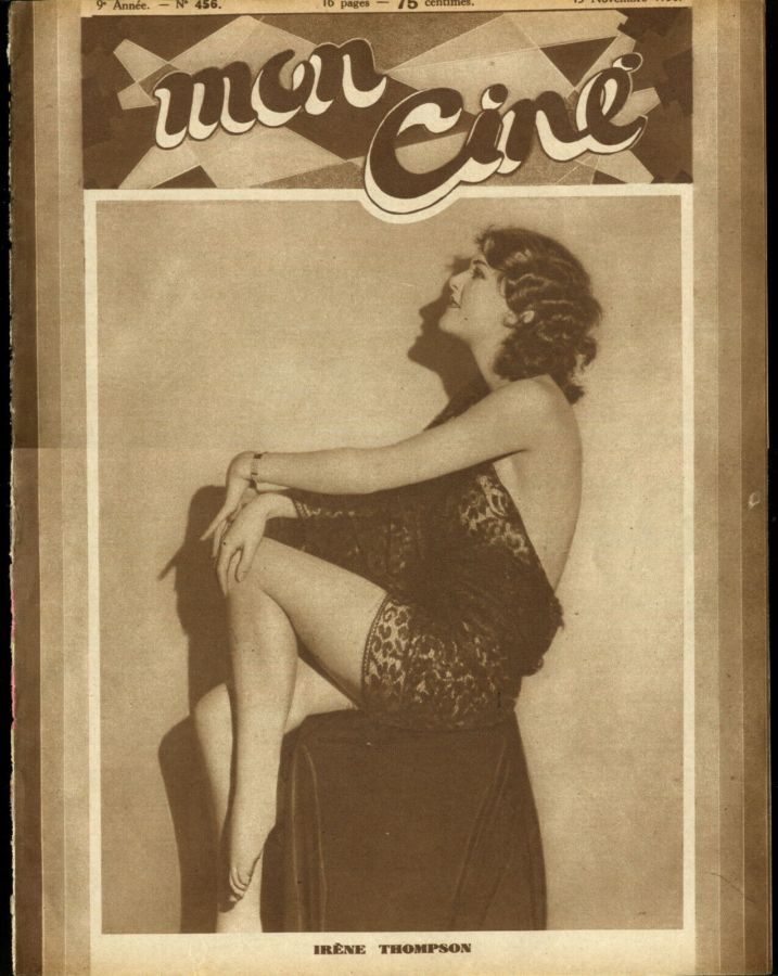 MON CINE magazine cover Issue 456 13 November 1930