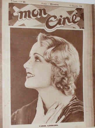 MON CINE magazine cover Issue 460 11 December 1930