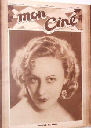MON CINE magazine cover Issue 464 8 January 1931