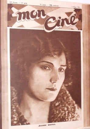 MON CINE magazine cover Issue 472 5 March 1931