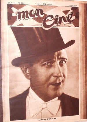 MON CINE magazine cover Issue 483 21 May 1931
