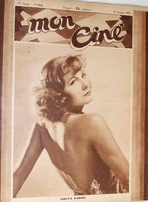 MON CINE magazine cover Issue 506 29 October 1931