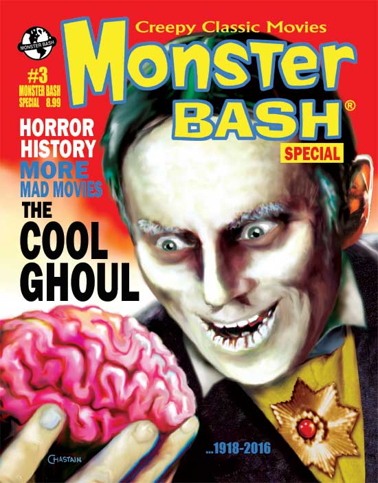 MONSTER BASH magazine cover Issue 3  Special December 2016