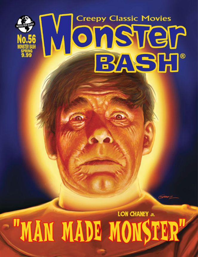 MONSTER BASH magazine cover Issue 56 Spring 2025