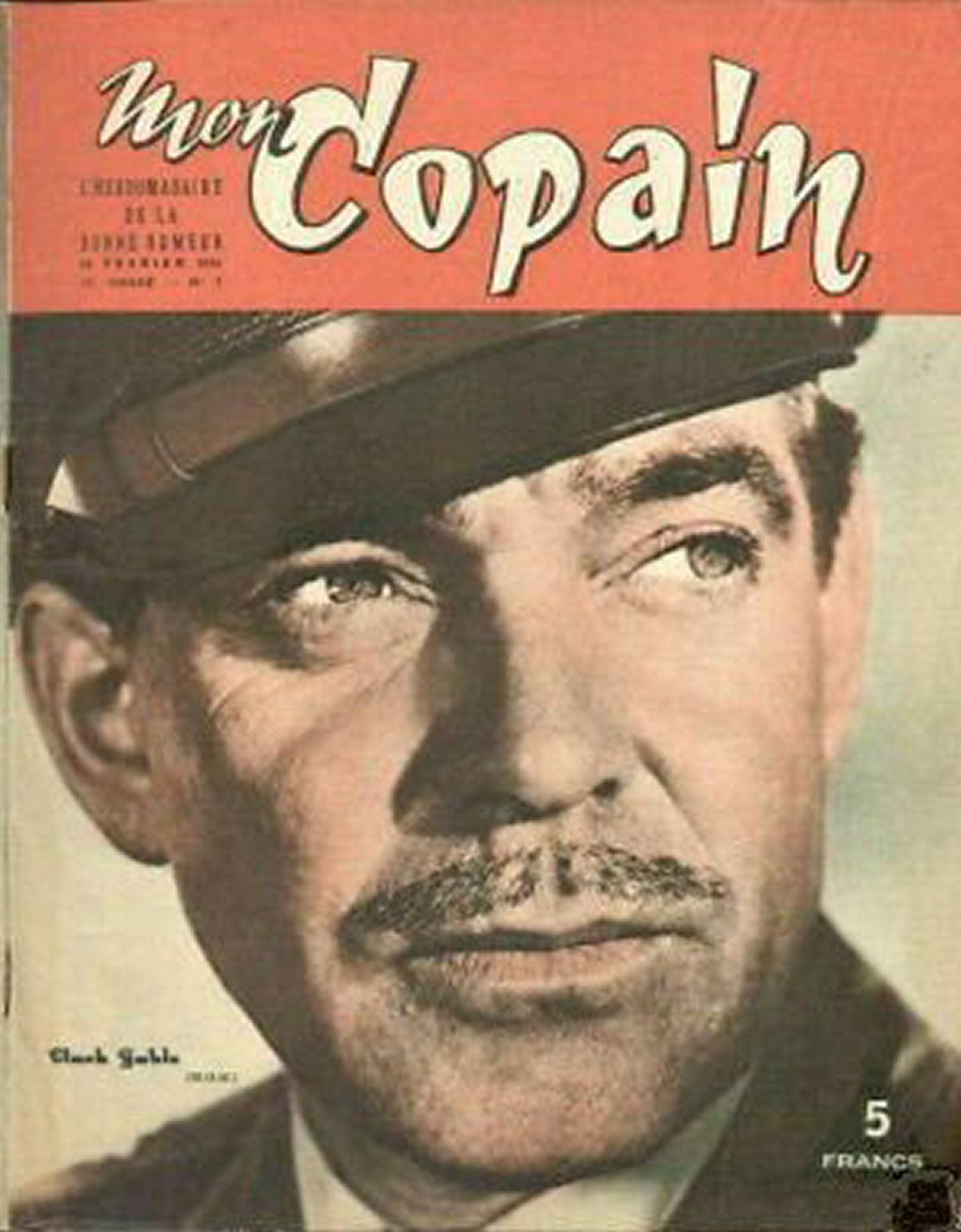 MON COPAIN magazine cover Issue 7 18 February 1950