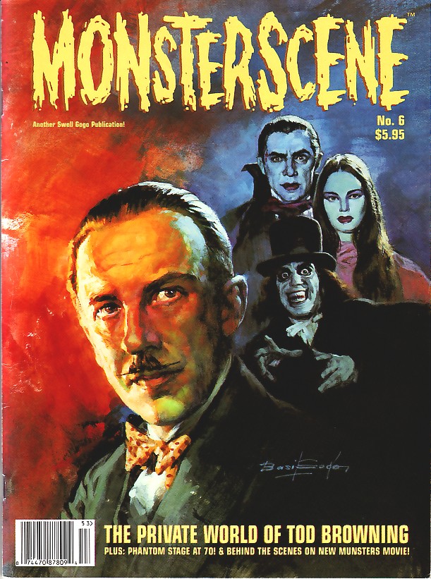 MONSTERSCENE magazine cover Issue 6 Fall 1995