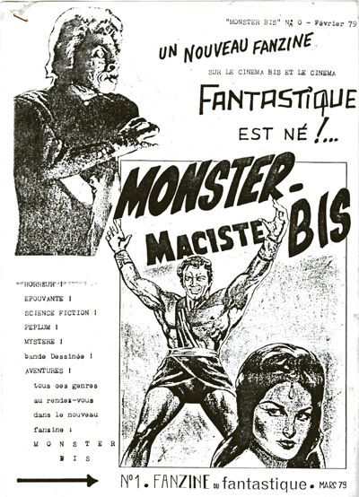 MONSTER BIS magazine cover  1979