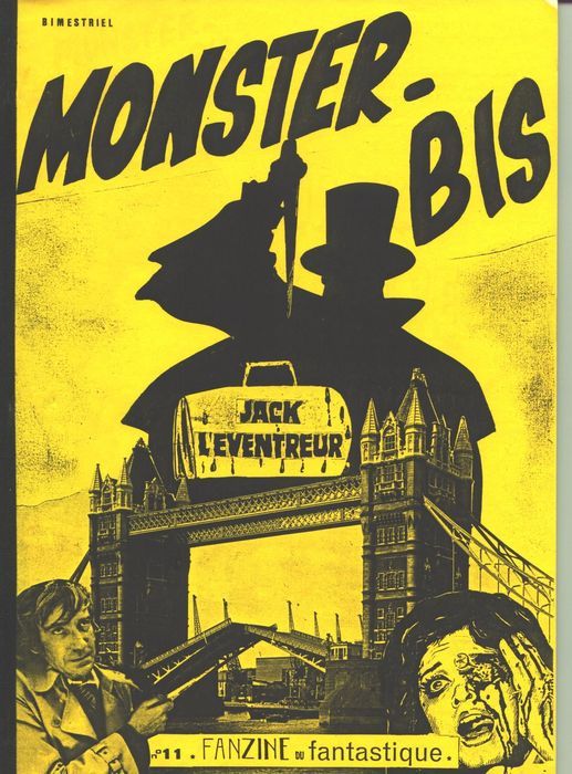 MONSTER BIS magazine cover Issue 11  1981