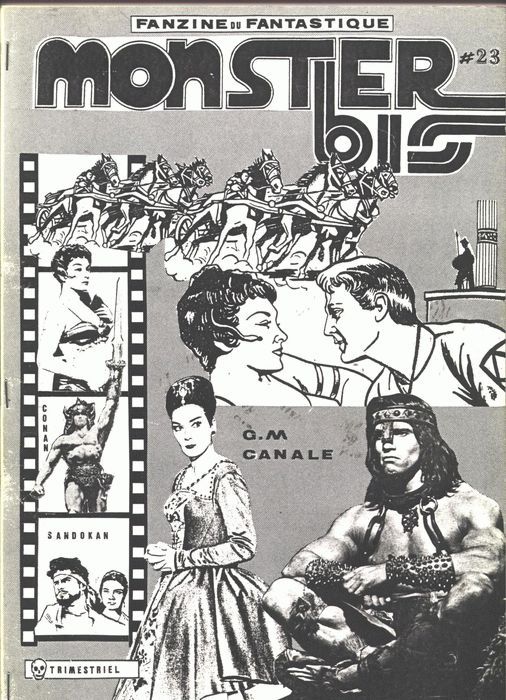 MONSTER BIS magazine side cover Issue 23  