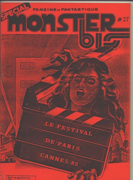 MONSTER BIS magazine cover Issue 27  1983