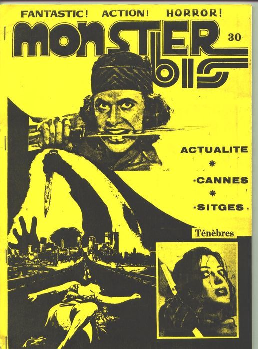 MONSTER BIS magazine cover Issue 30 July 1983