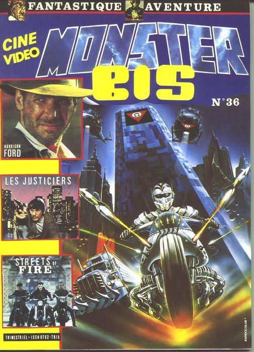 MONSTER BIS magazine side cover Issue 36  