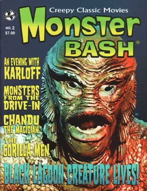 MONSTER BASH magazine cover Issue 2  2002