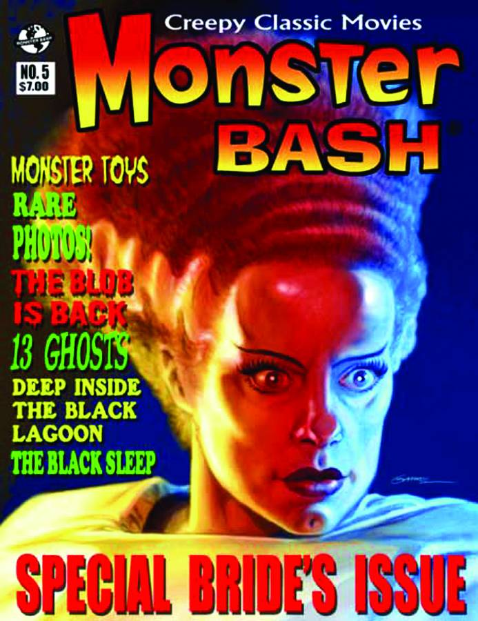 MONSTER BASH magazine cover Issue 5  2005
