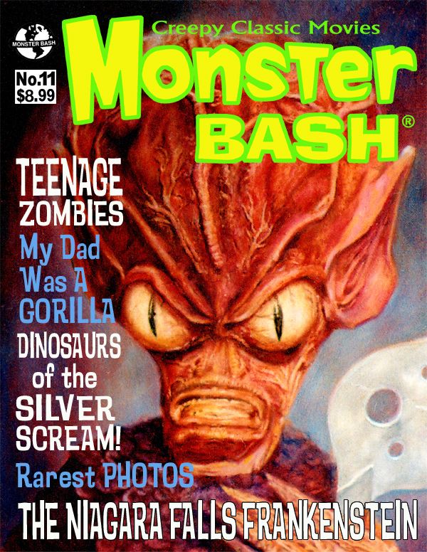 MONSTER BASH magazine cover Issue 11 March/April/May 2011