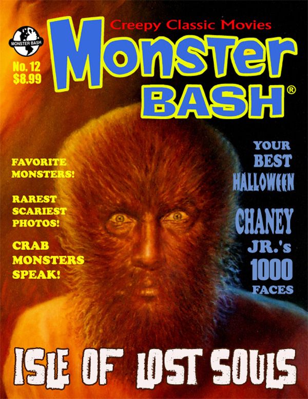 MONSTER BASH magazine cover Issue 12 June/July/August 2011