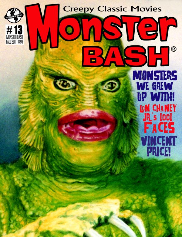 MONSTER BASH magazine cover Issue 13 September/October/November 2011
