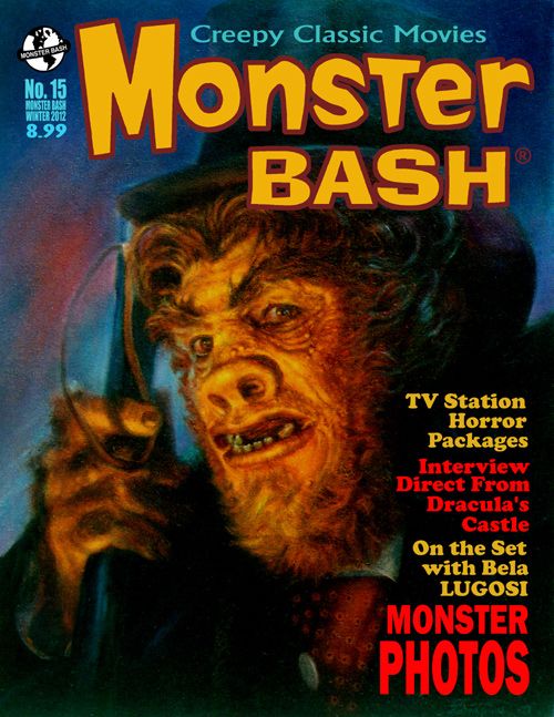 MONSTER BASH magazine cover Issue 15 March/April/May 2012