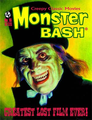 MONSTER BASH magazine cover Issue 16 August/September/October 2012