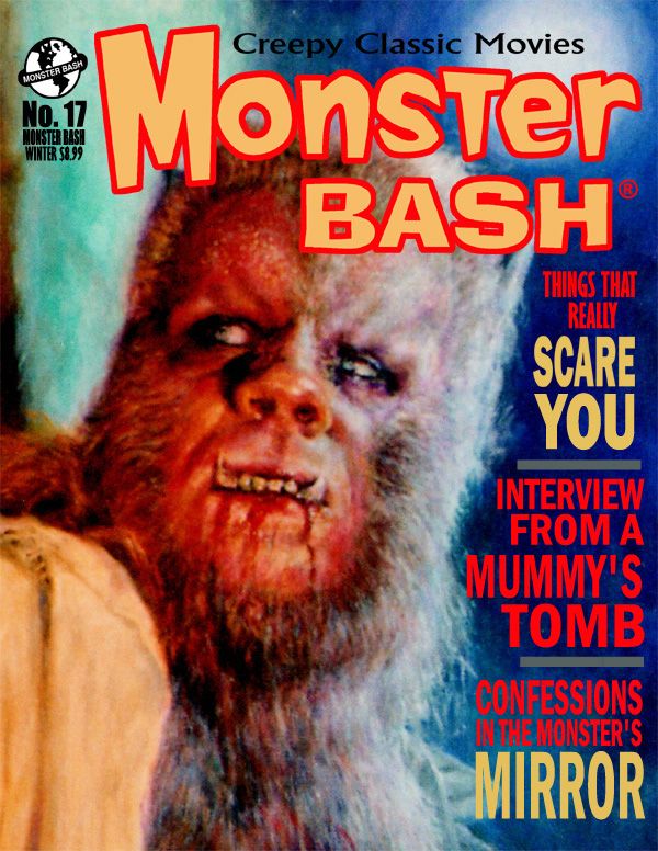 MONSTER BASH magazine cover Issue 17 December 2012