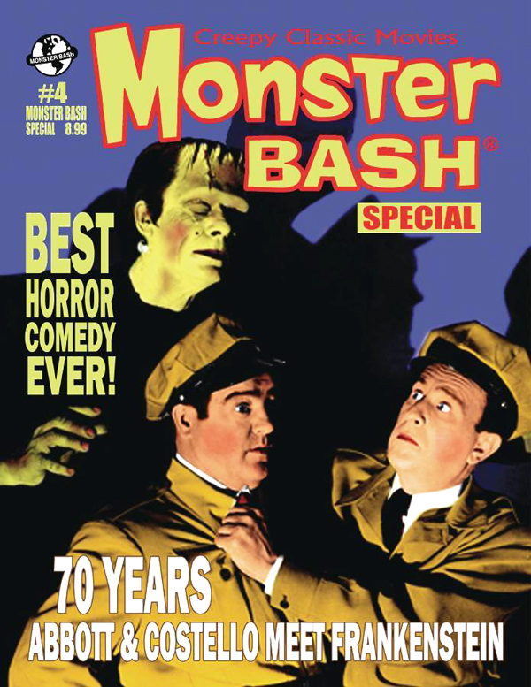 MONSTER BASH magazine cover Issue 4  Special Fall 2018