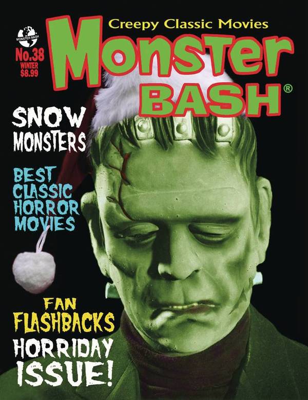 MONSTER BASH magazine cover Issue 38 Winter 2019
