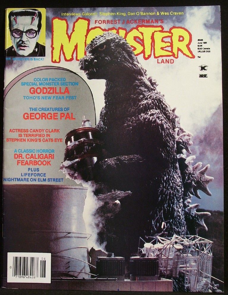 MONSTERLAND magazine cover Issue 3 June 1985