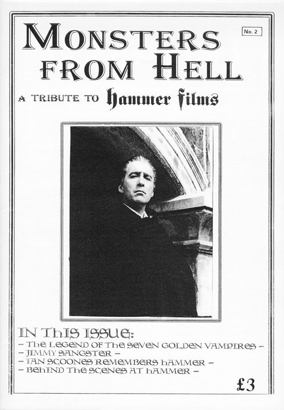 MONSTERS FROM HELL magazine cover Issue 2  1995
